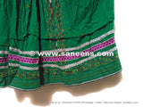 Baloch Tribal Coins Green Frock