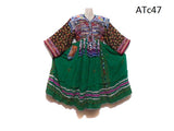 Baloch Tribal Coins Green Frock