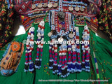 Baloch Tribal Coins Green Frock