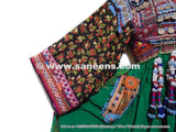 Baloch Tribal Coins Green Frock