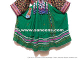 Baloch Tribal Coins Green Frock