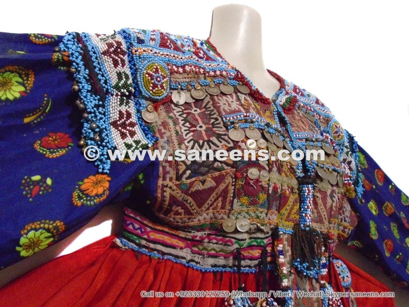 afghanistan traditional beads work frocks dresses