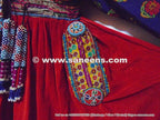 afghan kuchi handmade frocks with beads work pocket