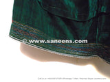 Nomad Tribal Vintage Green Dress