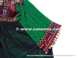 Nomad Tribal Vintage Green Dress