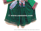 Nomad Tribal Vintage Green Dress