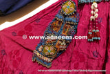Balochi Handmade Pink Vintage Dress