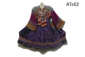 Baloch Banjara Coins Work Purple Frock