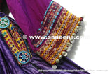 Baloch Banjara Coins Work Purple Frock