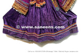 Baloch Banjara Coins Work Purple Frock