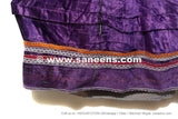 Baloch Banjara Coins Work Purple Frock