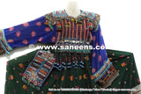 Baloch Gypsy Coins Work Green Dress