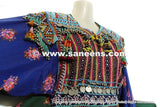 Baloch Gypsy Coins Work Green Dress