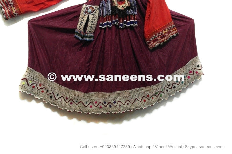 traditional afghan pashtun frock couture