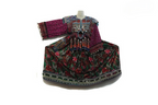 Baloch Banjara Women Coins Work Burgundy Dress