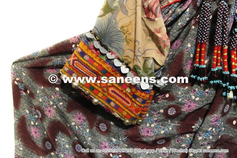 tribal ethnic handmade embroidery work dress