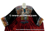 Afghan Vintage Maroon Color Dress