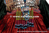 Afghan Vintage Maroon Color Dress