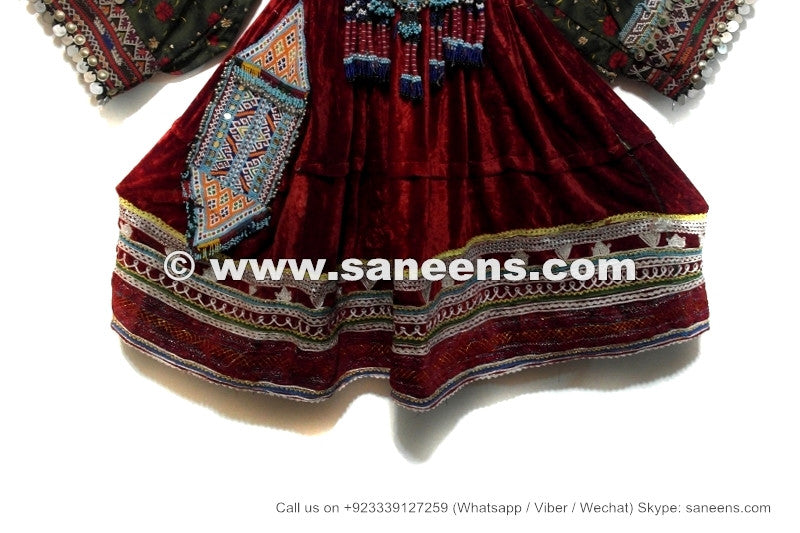 traditional pashtun women handmade clothes outfits