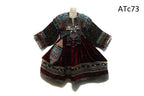 Pashtun Kuchi Vintage Burgundy Dress