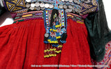 Afghan Pashtun Vintage Red Dress