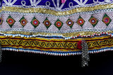 Afghan Dress Ethnic Frock in Blue Color