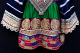 Kuchi Ethnic Dress Afghan Clothes In Green Color Pathani Dress