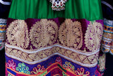 Kuchi Ethnic Dress Afghan Clothes In Green Color Pathani Dress