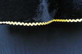 Muslimah Fashion Pathani Dress In Black Velvet With Beads Work