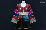 Muslimah Fashion Pathani Dress In Black Velvet With Beads Work