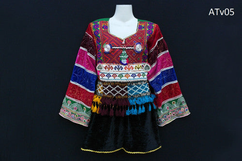 Muslimah Fashion Pathani Dress In Black Velvet With Beads Work