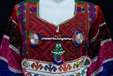 Muslimah Fashion Pathani Dress In Black Velvet With Beads Work