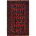 Afghan Woven Prayer Rug 4.7x2.9 ft