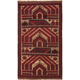 Prayer Rug Cultural Afghan 4.7x2.6 ft