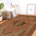 Luxury Overdyed Persian Style Carpet 4.6x2.6ft