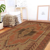Luxury Overdyed Persian Style Carpet 4.6x2.6ft