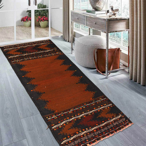 Handmade Afghan Turkish Kilim Wool Rug