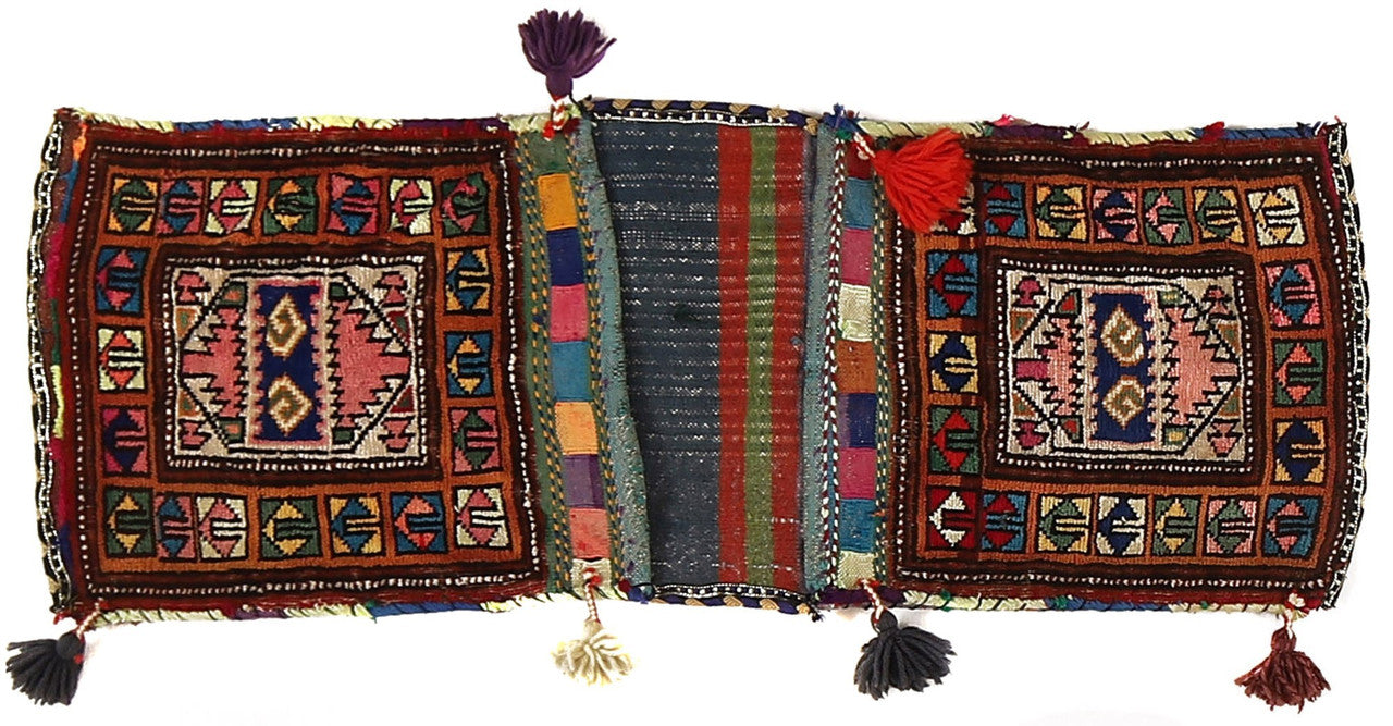 Pashtun, Saddle Bag, Rugs, Hand Knotted Saddle Bag, 