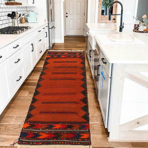 Afghan artisan rug, handcrafted wool rug, 