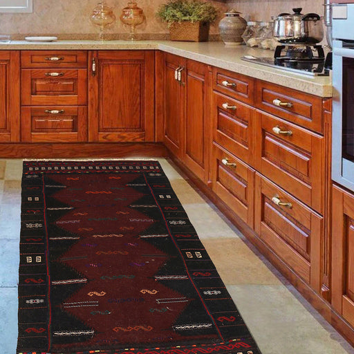 Afghan artisan rug, handcrafted wool rug, 