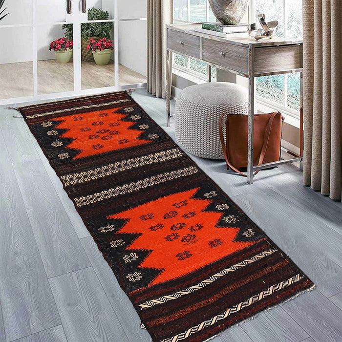 Afghan artisan rug, handcrafted wool rug, 