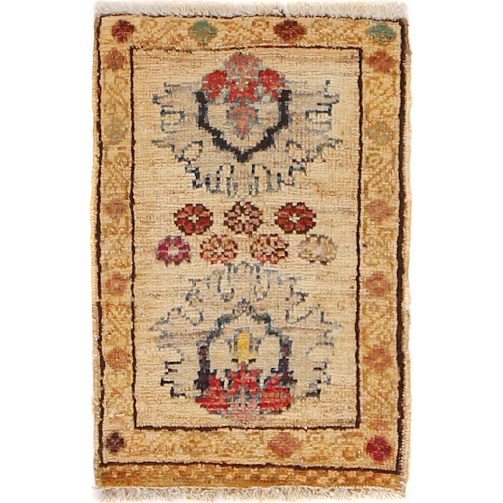 Premium Afghan Wool Tribal Doormat 1.87x1.21 Ft