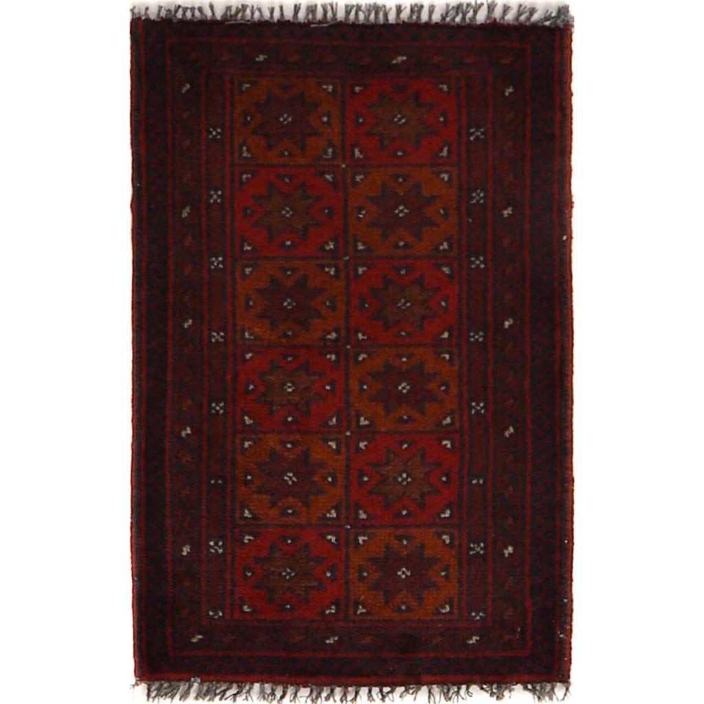 Afghan Soft Wool Entry Mat 2x1.2 ft