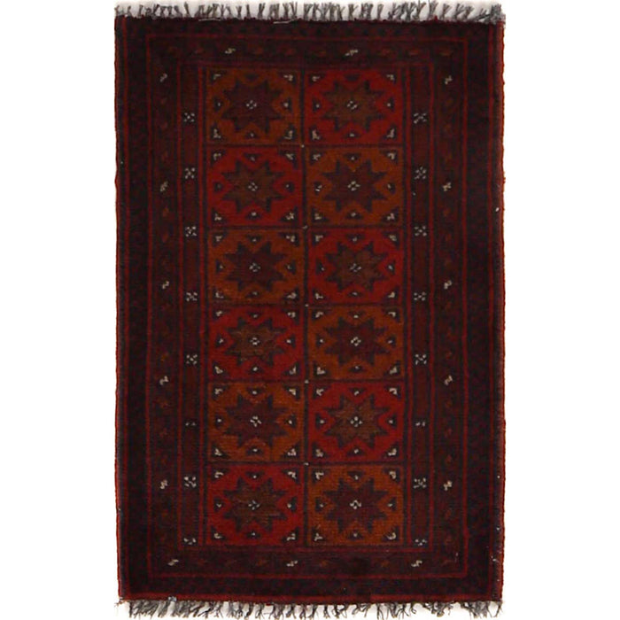 Afghan Soft Wool Entry Mat 2x1.2 ft