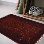 Afghan Soft Wool Entry Mat 2x1.2 ft