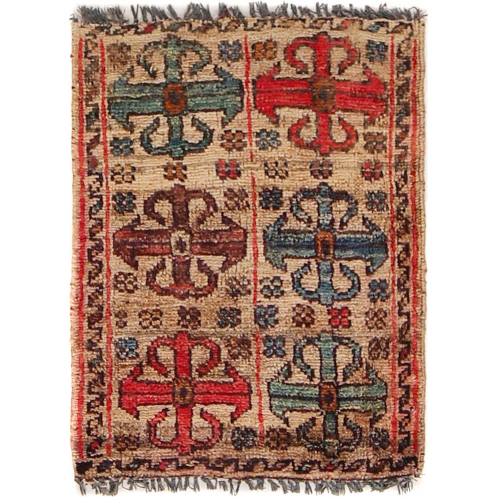 Premium Afghan Wool Tribal Doormat 1.80x1.38 Ft