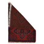 Mini Afghan Wool Rug 1.9x1.3 ft