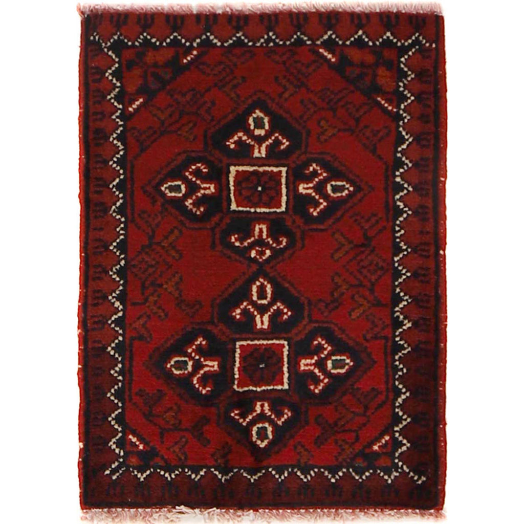 Afghan Tribal Entry Mat 1.9x1.3 ft