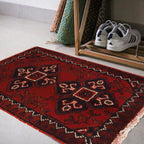 Afghan Tribal Entry Mat 1.9x1.3 ft