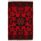 Afghan Wool Hallway Mat 2.1x1.4 ft